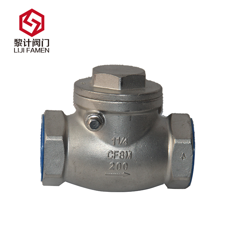 不锈钢丝扣止回阀H14W