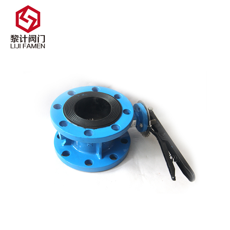 手柄法兰蝶阀D41X